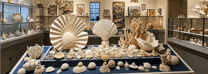 海洋贝类标本展示